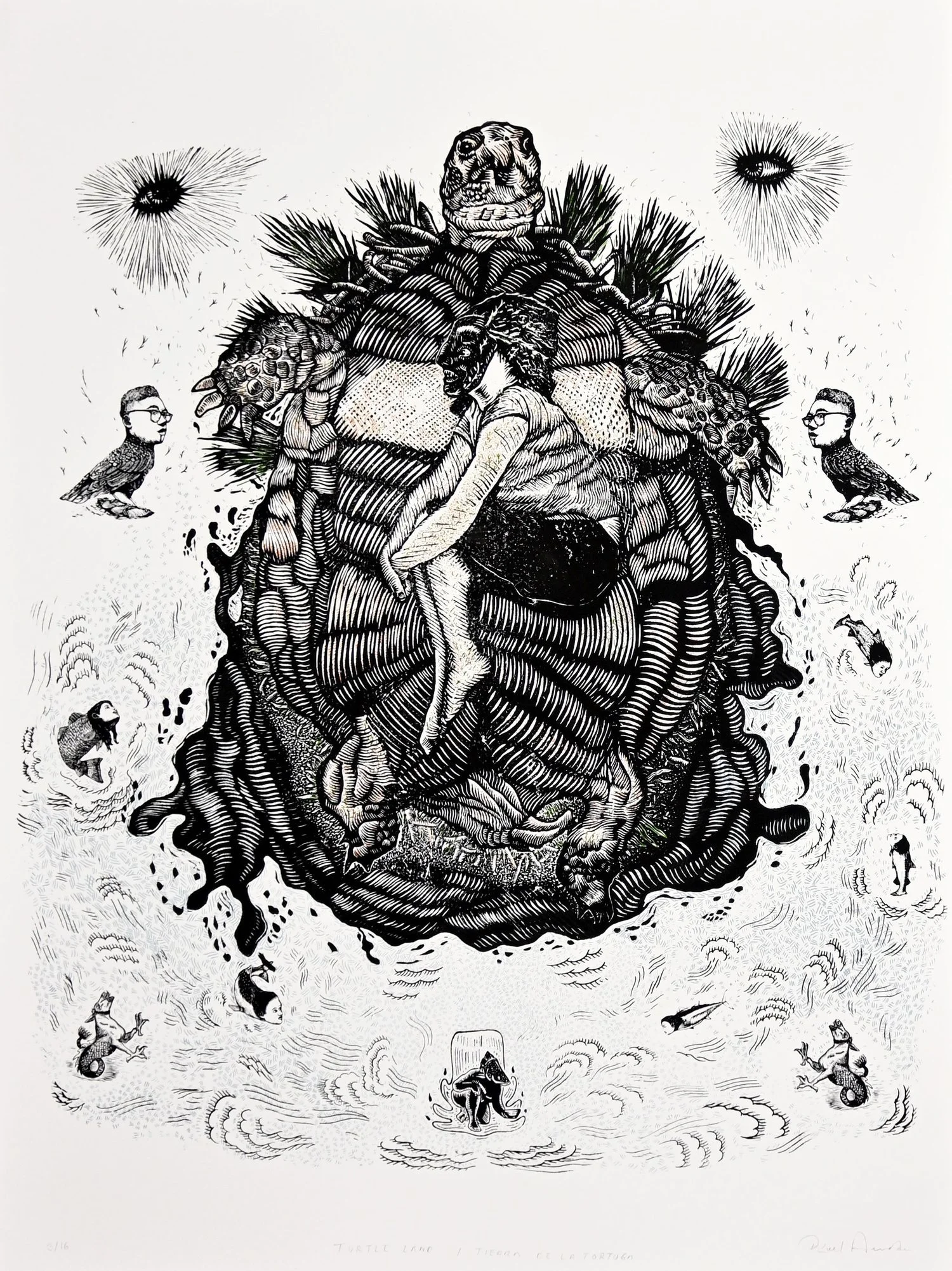 The Shell in the Clouds (El caparazón en las nubes) Features Solo Exhibition of Pavel Acevedo #OaxacansinLA