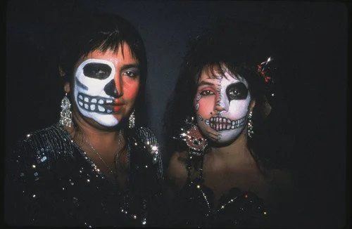 Día de los Muertos Exhibition at Self Help Graphics in 1989. 35mm slides courtesy of the California Ethnic and Multicultural Archives at the University of California, Santa Barbara