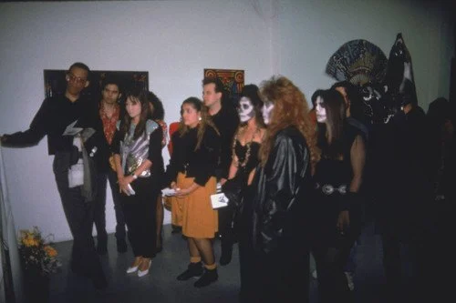 Día de los Muertos Exhibition at Self Help Graphics in 1989. 35mm slides courtesy of the California Ethnic and Multicultural Archives at the University of California, Santa Barbara