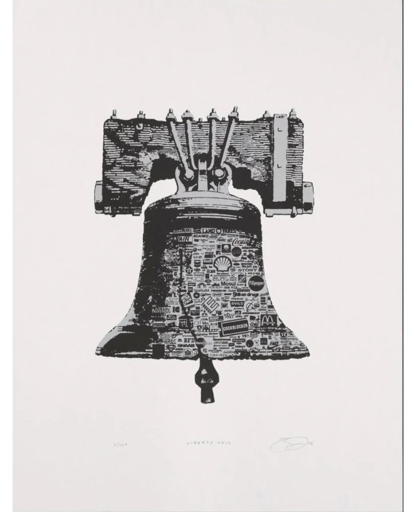 Brandy Flower, Liberty Hell, 2008, Serigraph