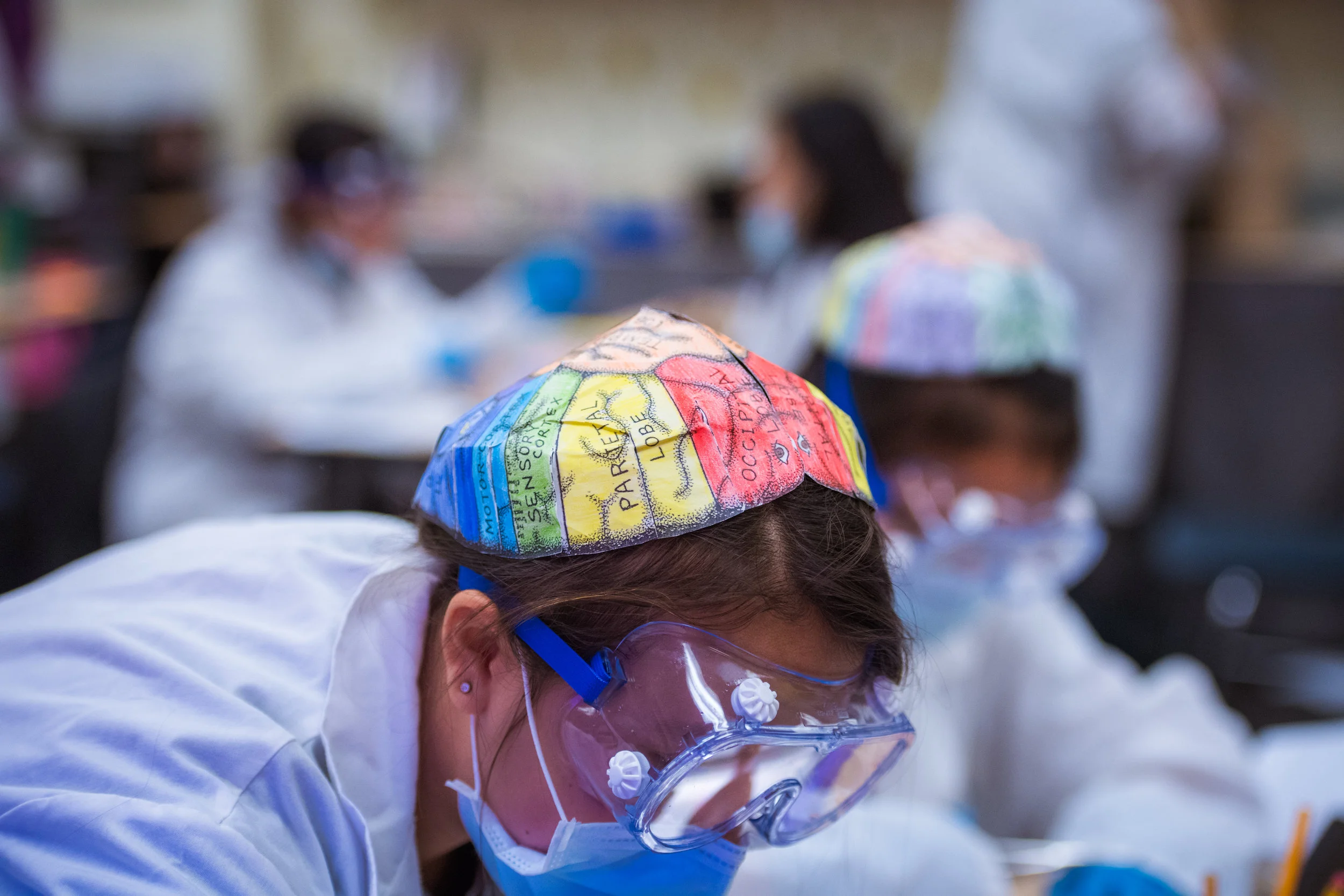 Completed Brain Hat