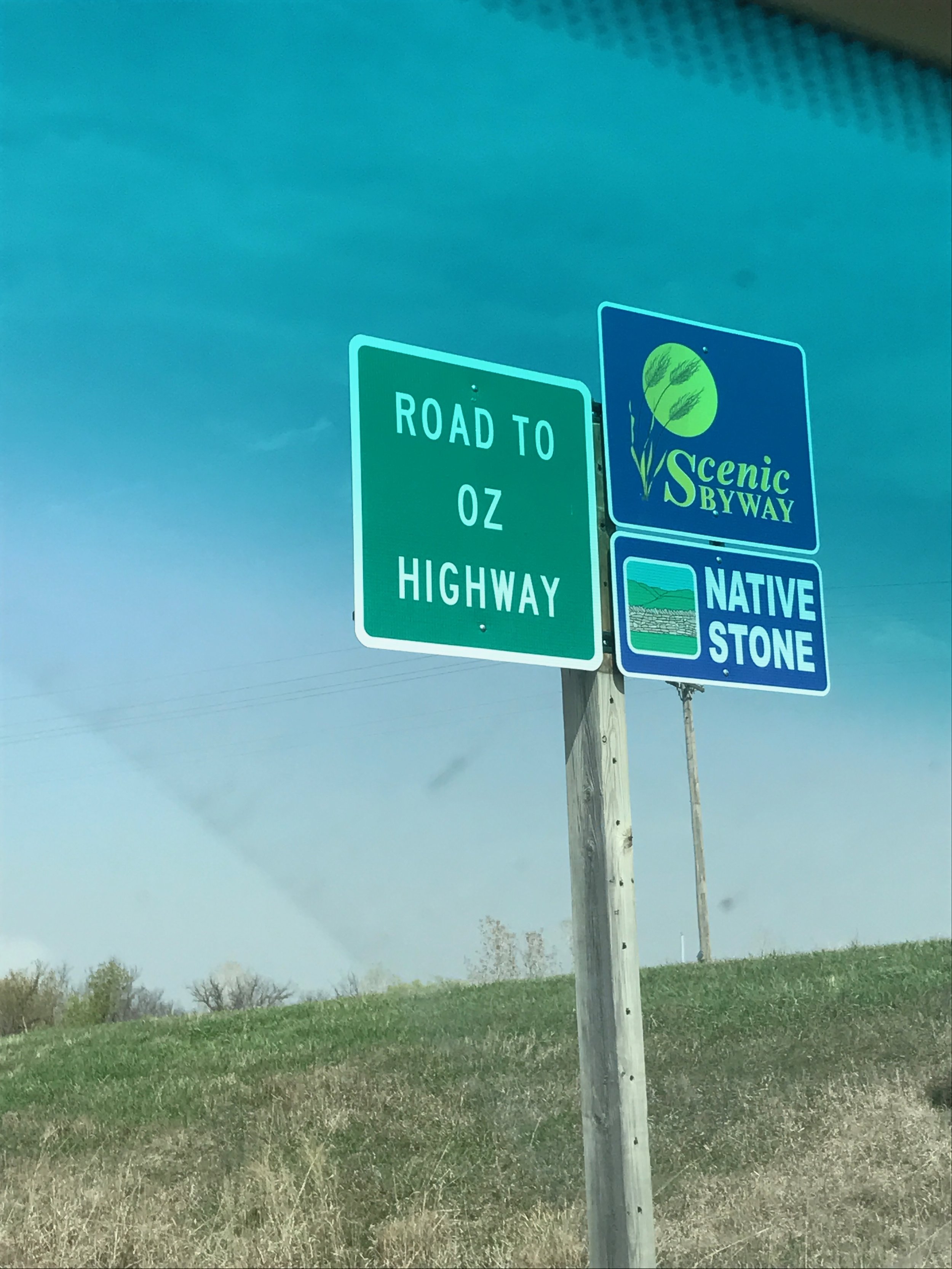   Of course there is a road to Oz in Kansas.  