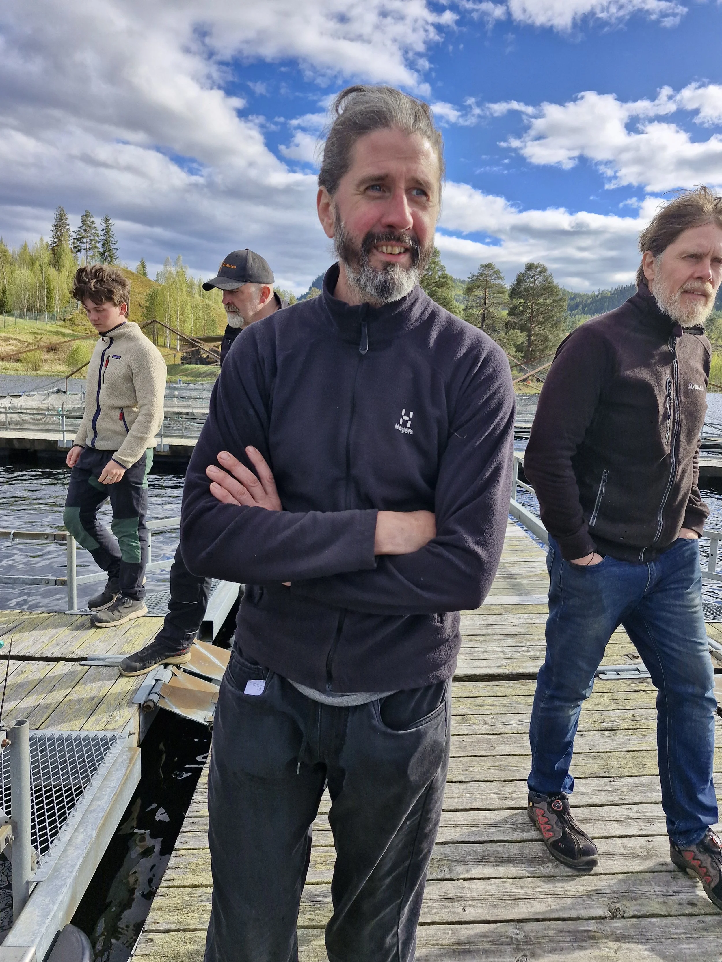 Jonathan at Älvdalslax