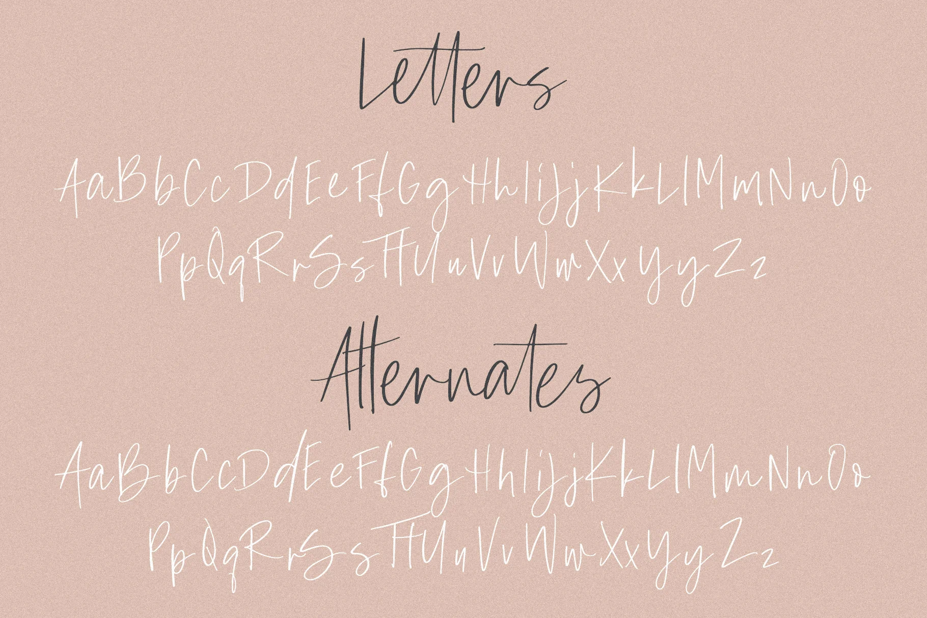 Copy of Amaro script font free logos letters alternates