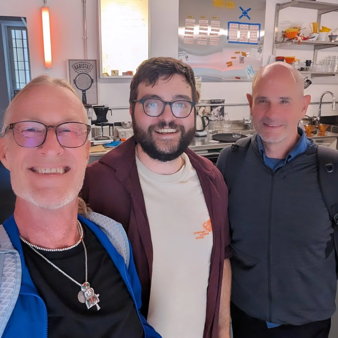 After our visit to the Egyptian Museum and a fun lunch, we were on a mission to locate a specialty coffee business on a quiet street in beautiful Turin, Italy! ☕🇮🇹☕ 
When we walked in, we met Ricardo who opened his business in 2024! His passion for