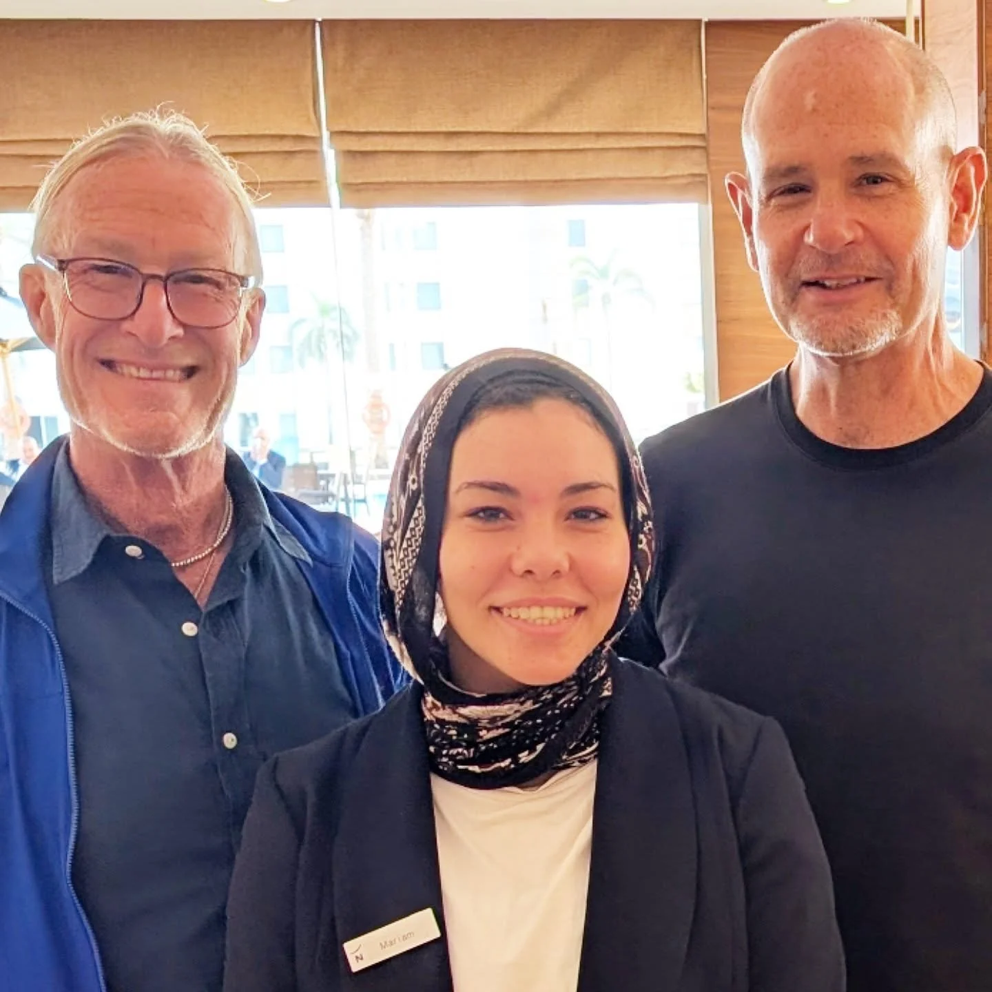 Thank you Novotel Cairo Airport Hotel for the free room upgrade on our final night in Egypt! 🙏🏽💖 Sometimes we see a bright light in Hotel Hospitality and this morning it was Mariam at breakfast.⭐⭐⭐⭐⭐ 
#hotelreview #hotelstaff #brightlight #hotelgu