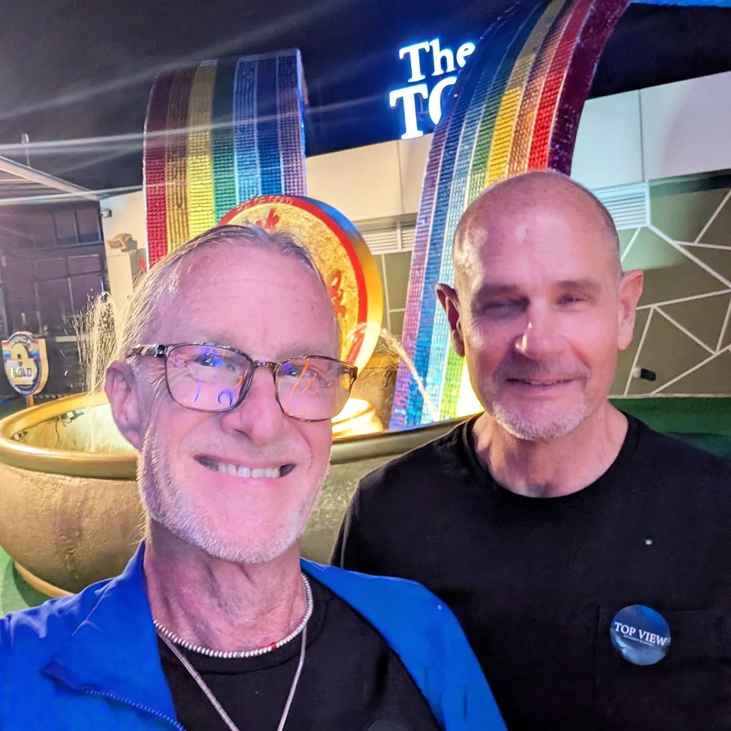 We're at The Top! 🔝🔝
 Dinner with amazing views of Georgetown Malaysia! 👀🇲🇾👀
#travelmemories #georgetown #malaysia #thetop #travel #travelblogger #rooftop #viewfromthetop #podcast #hotelguys1 #top #travelpodcast #tourist
👨🏻&zwj;🤝&zwj;👨🏼 Ho