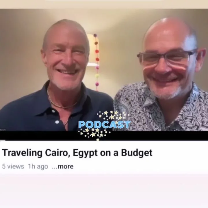 What an incredible day in Georgetown! 🔆So this happened!! 🇲🇾
We shot Part 1 of our Egypt podcast now available on YouTube at Global Hotel Guys! We bought 11 new cotton T-shirts and two pairs of shorts for Paul and received excellent service from R