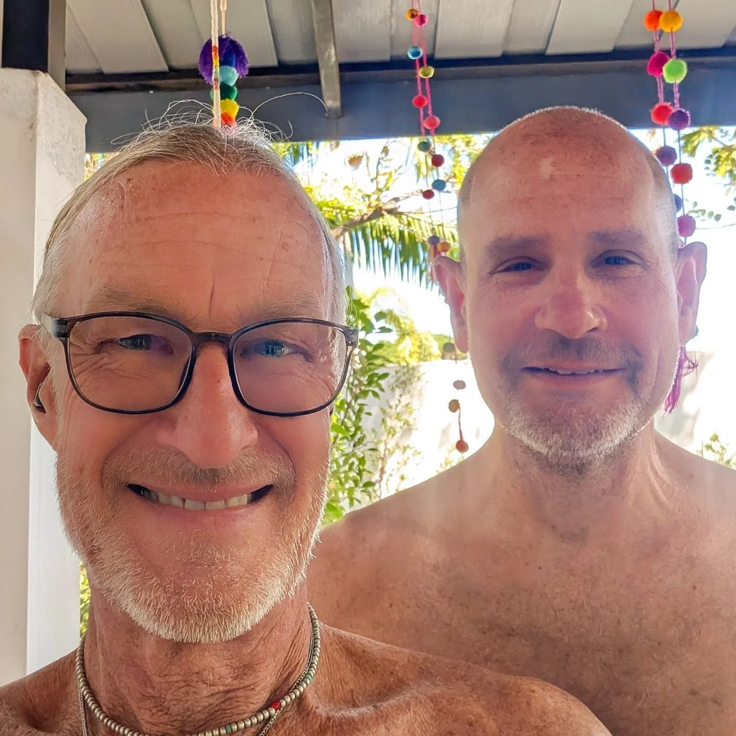 We have just one more night at the Dragonfly Naturist Village in rural Pattaya! What a beautiful and tranquil property! Their garden team of seven women deserve recognition! 🏆🥇#travelblogger  #naturists #podcast #thailand #IfNotNowWhen 
👨🏻&zwj;🤝