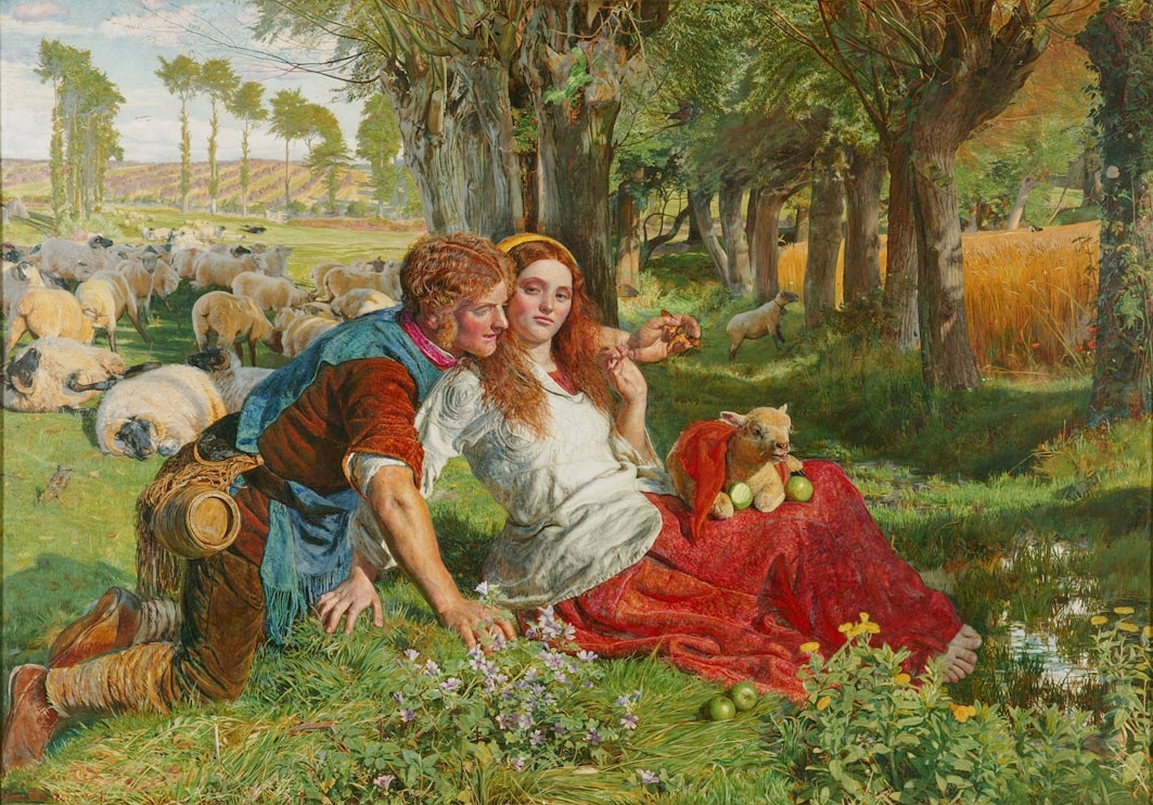 William Holman Hunt The Hireling Shepherd 1851 © Manchester City Galleries
