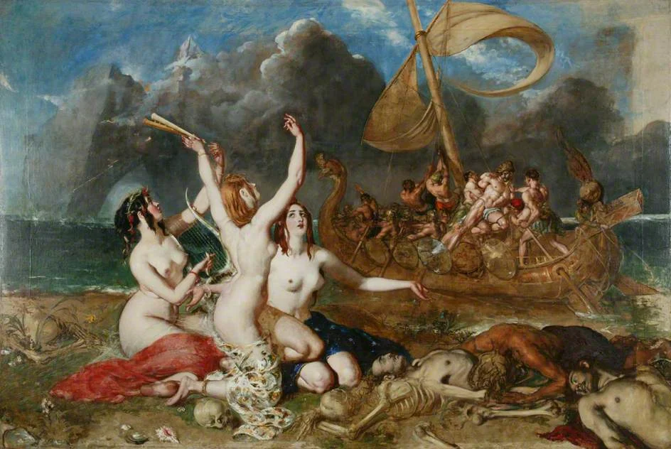 William Etty The Sirens and Ulysses 1837 © Manchester City Galleries