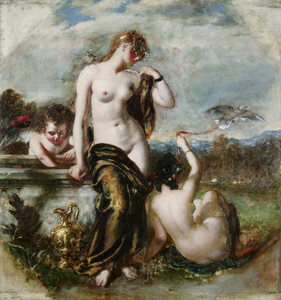 Venus and Her Doves (1836) William Etty