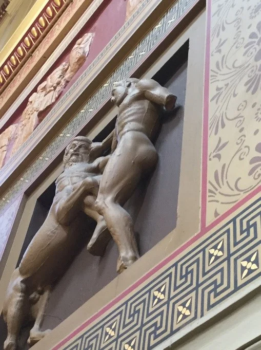 Cast of the Parthenon frieze, Manchester Art Gallery’s Entrance Hall