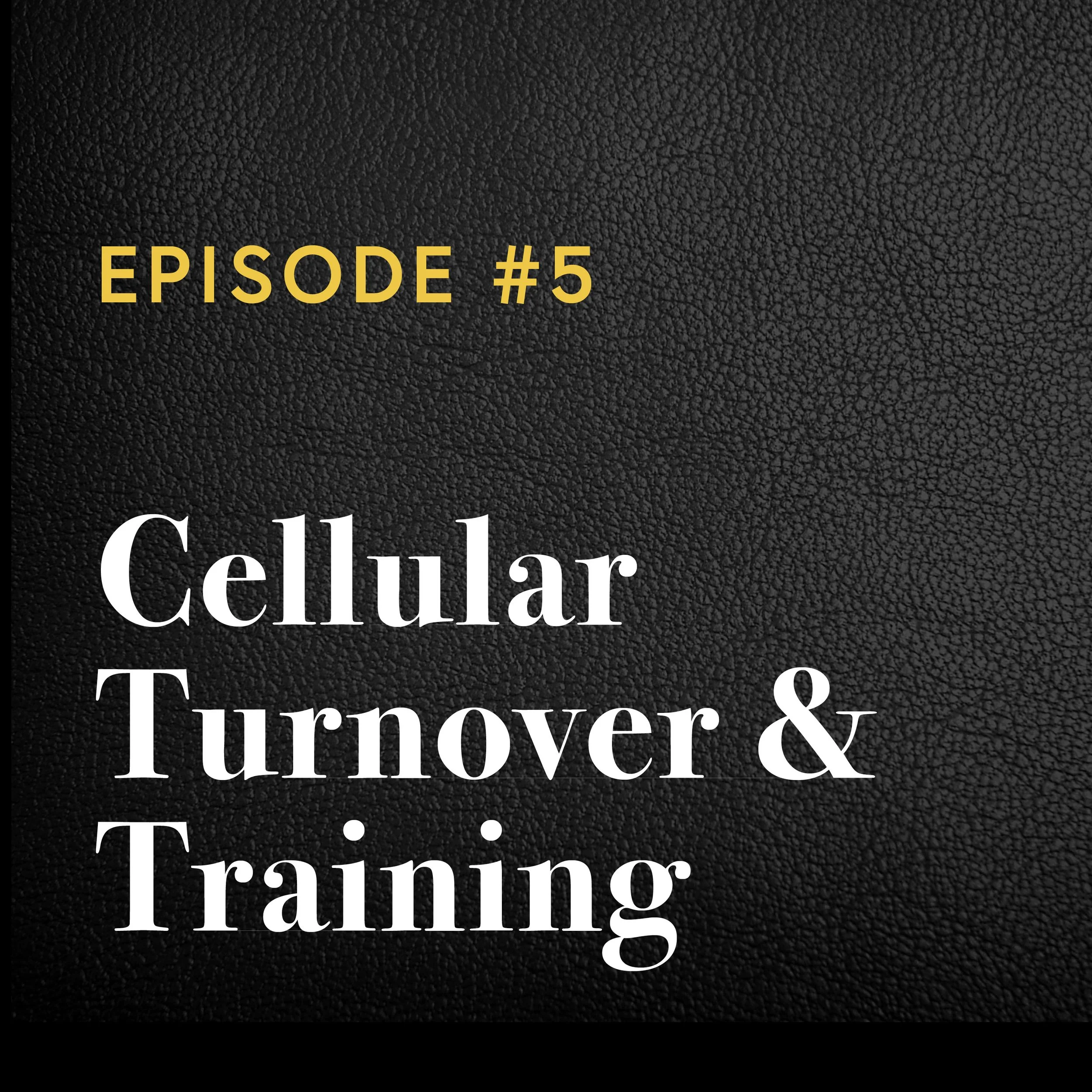 Episode #5: Cellular Turnover &amp; Training