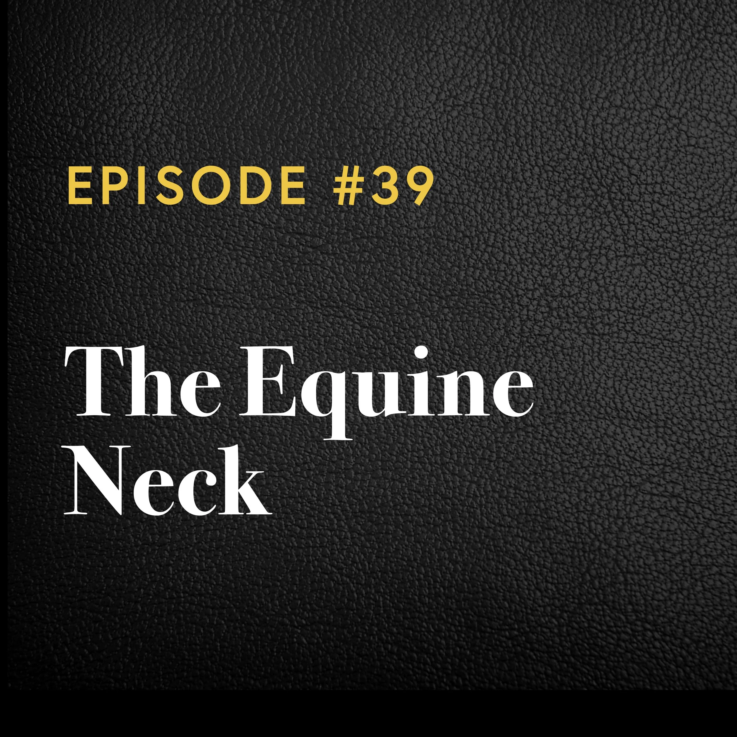 Episode #39: The Equine Neck