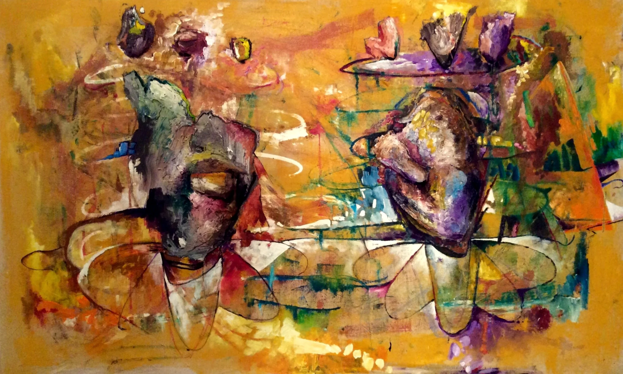 Vibration 42 (celestial hand print)