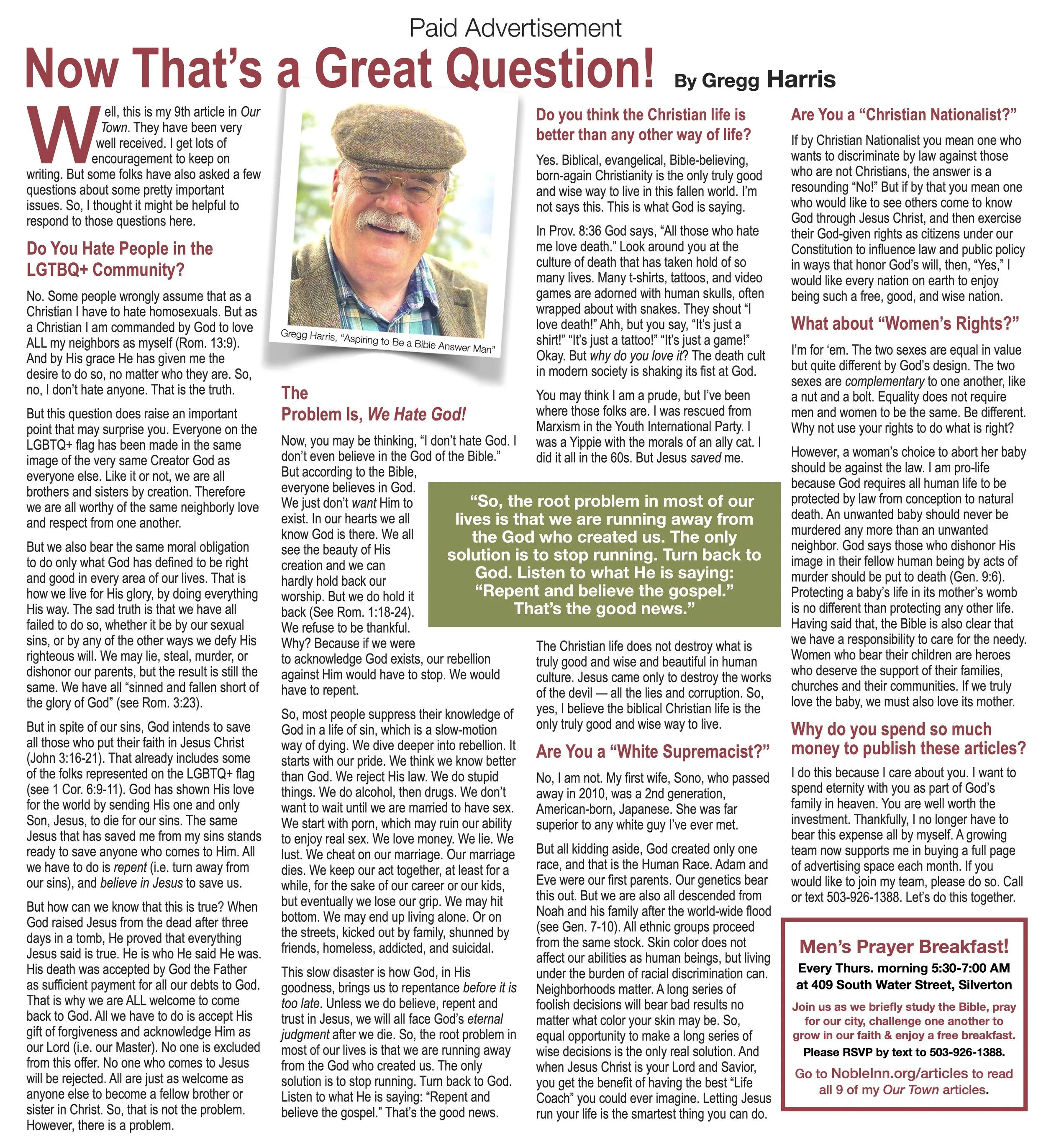 #9 Article Good Question