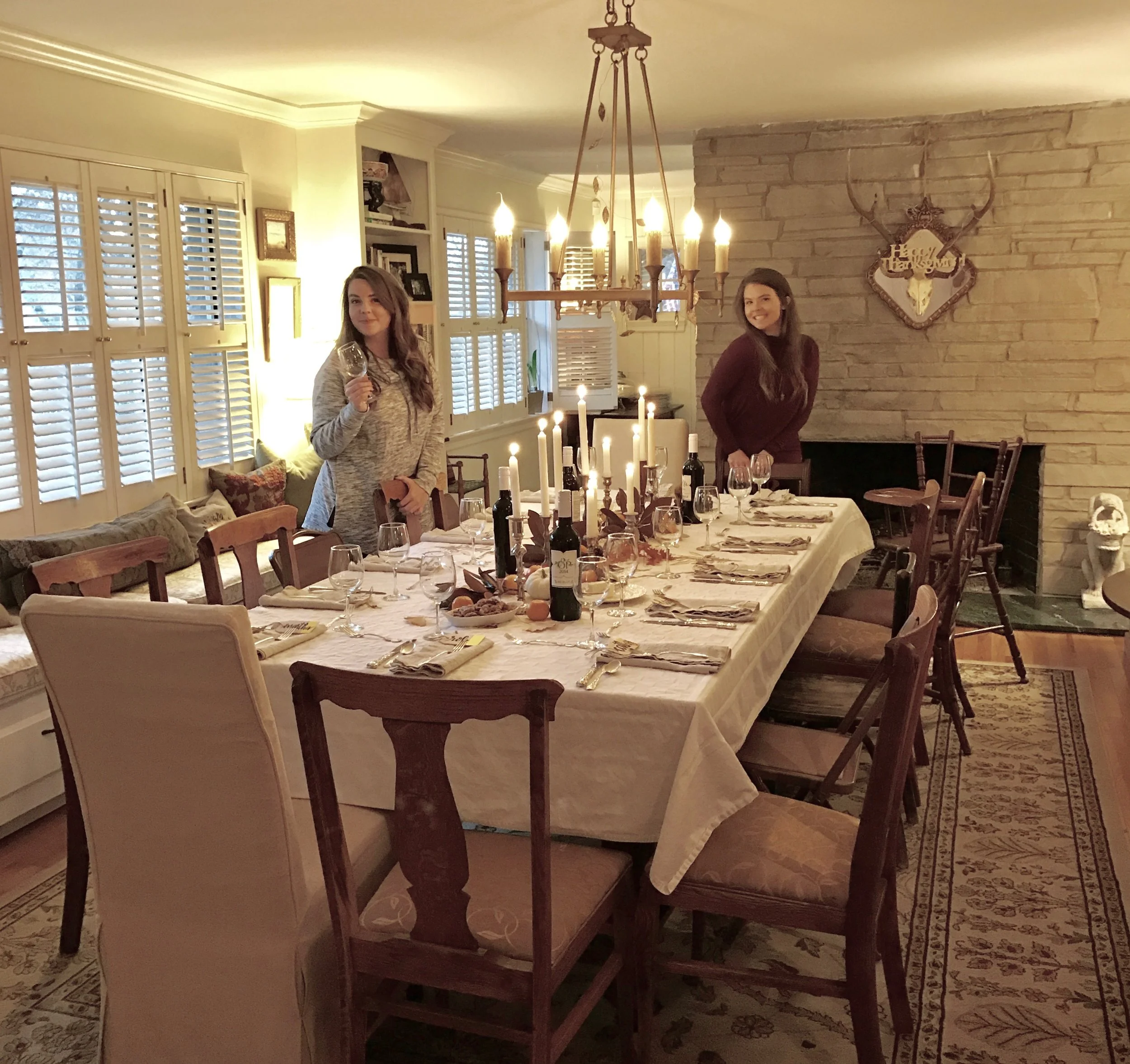 Eureka. Let's swap the living and dining rooms!
