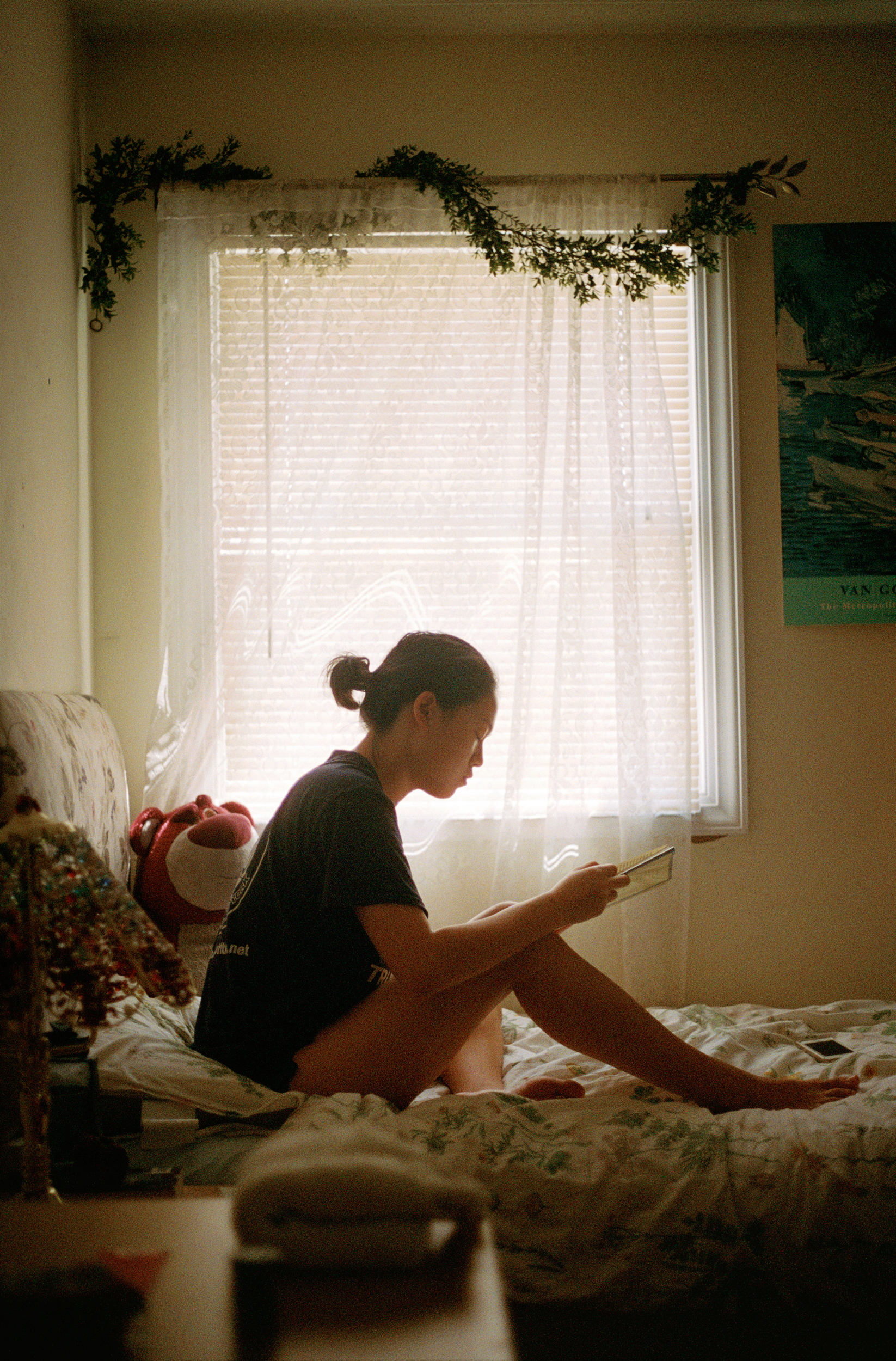 Megan at Home, NJ. 2017.