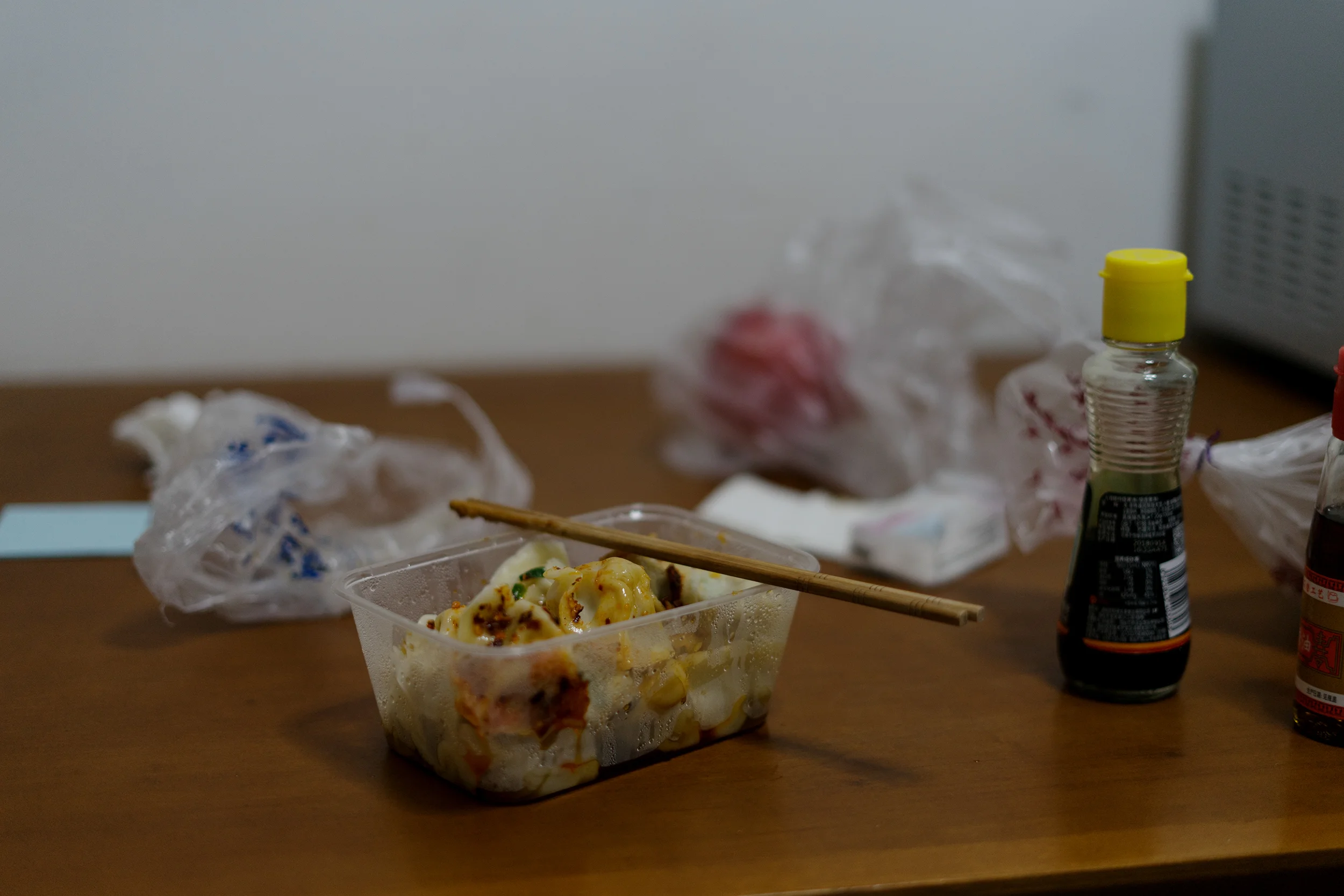 All the food is under ¥30/ ~$4 here - here’s some ¥10 beef dumplings / 牛肉饺子.