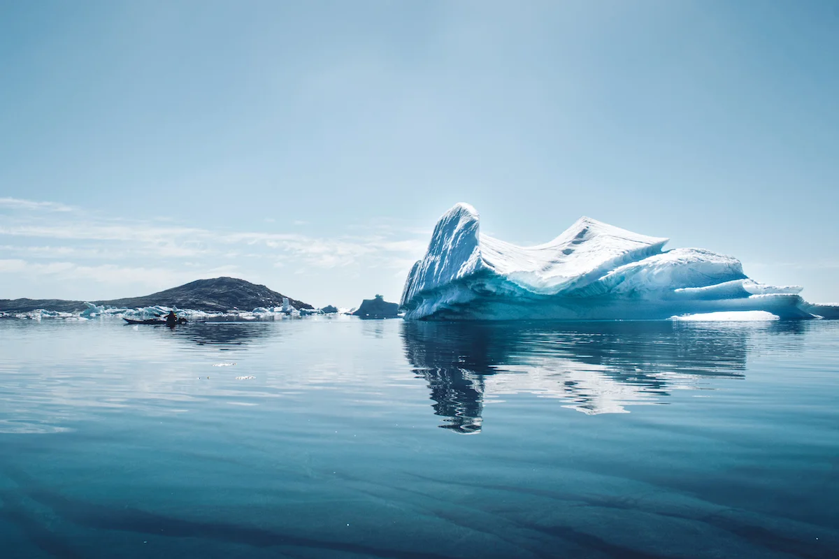 Icebergs in Greenland