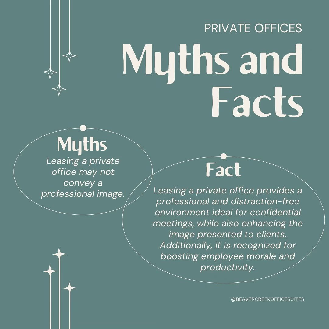 Boost your business with a private office! Professional, distraction-free, and perfect for enhancing your business. #OfficeLife #BusinessGrowth

https://www.beavercreekofficesuites.com