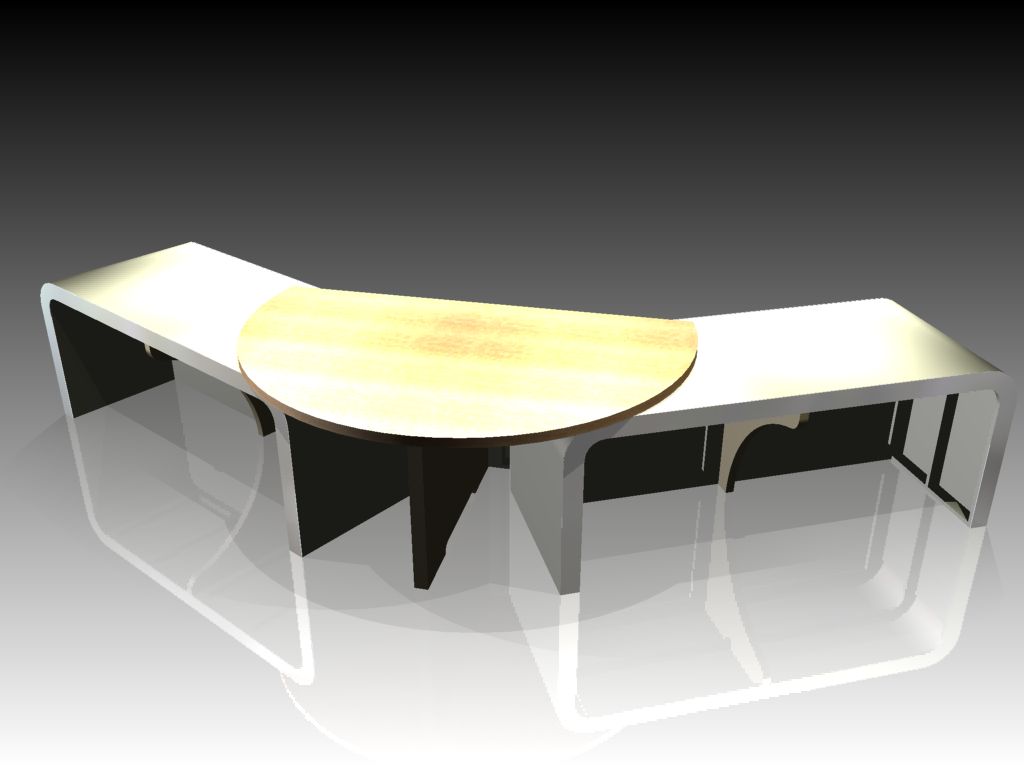 Desk Concept Showman Fabricators