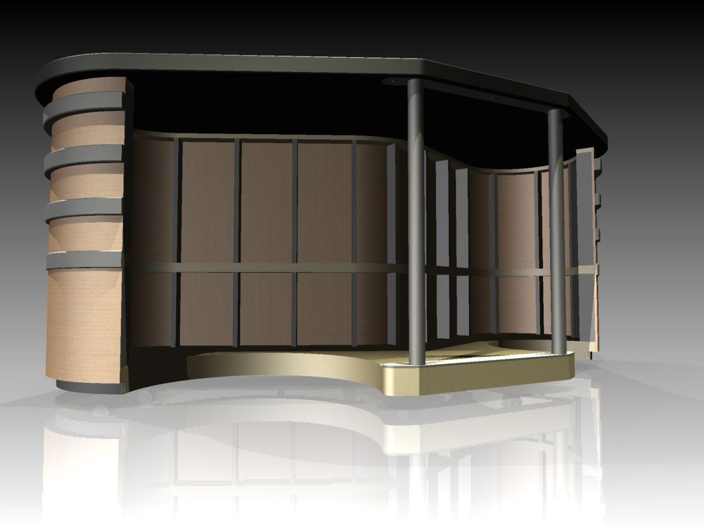 Desk Concept Showman Fabricators