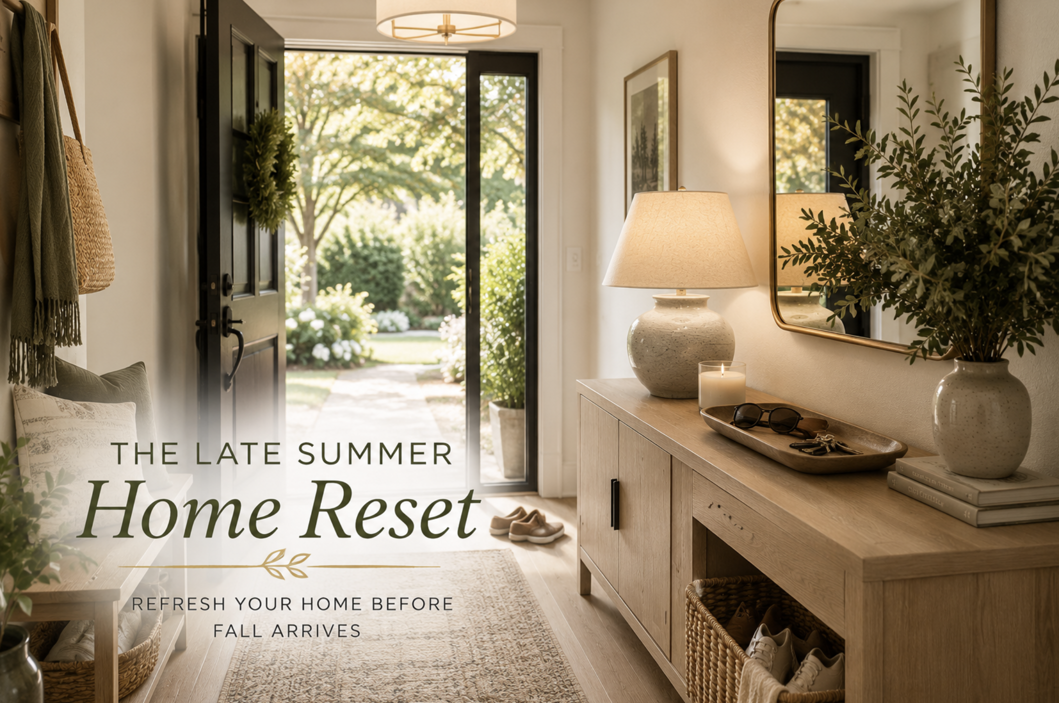 The Late Summer Home Reset