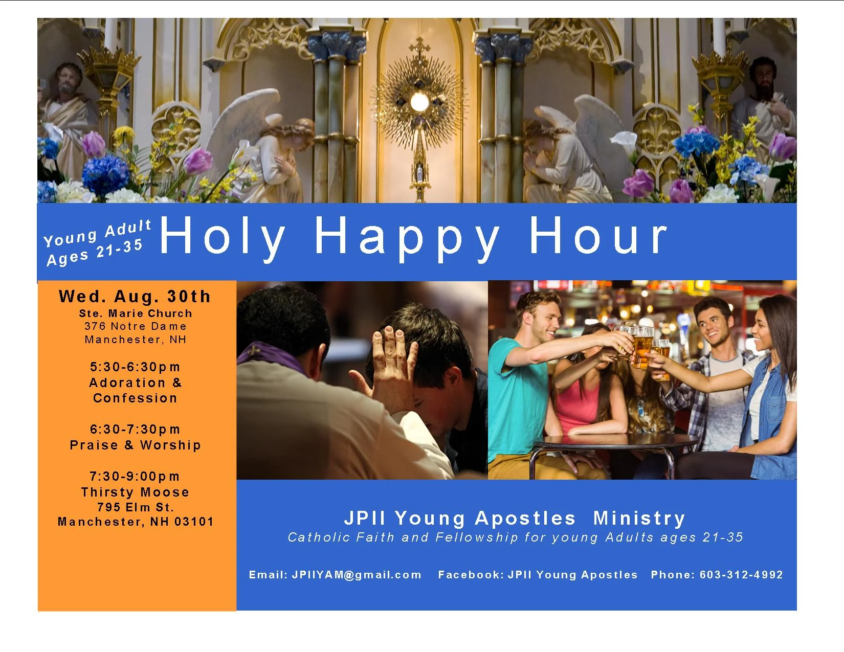 Holy Happy Hour for Young Adults