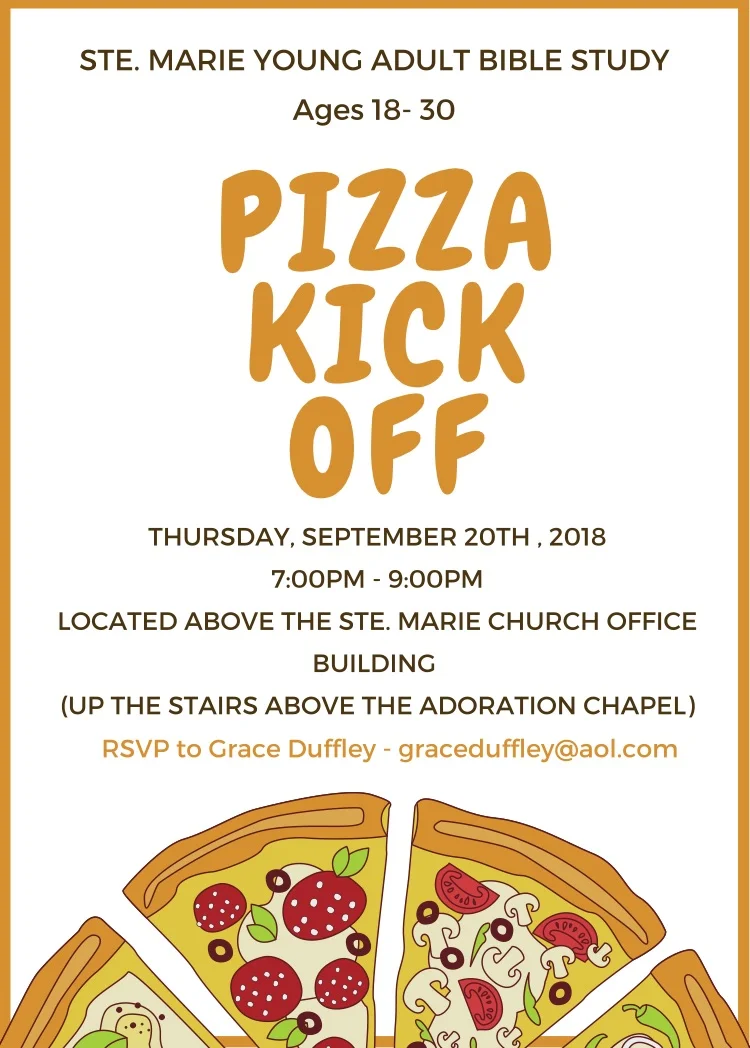 Young Adult Bible Study Kick-off