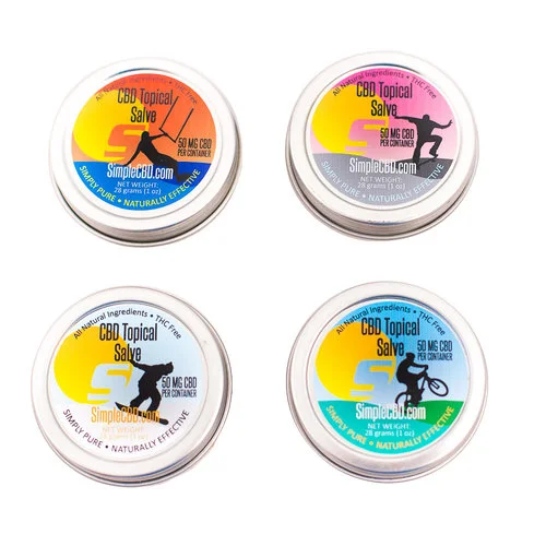 1 oz. 50mg CBD Topical Salve