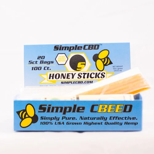 5mg CBD Honey Sticks 20 ct.