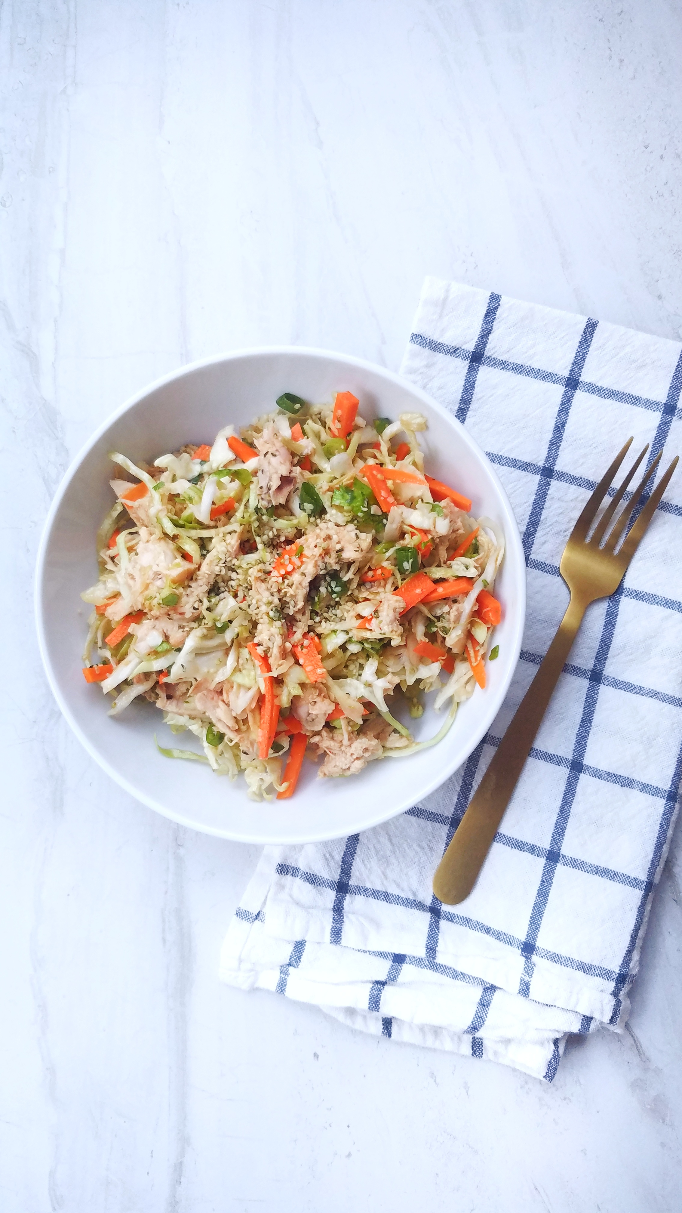 "It's-Too-Hot-To-Cook" Easy Chinese Chicken Salad