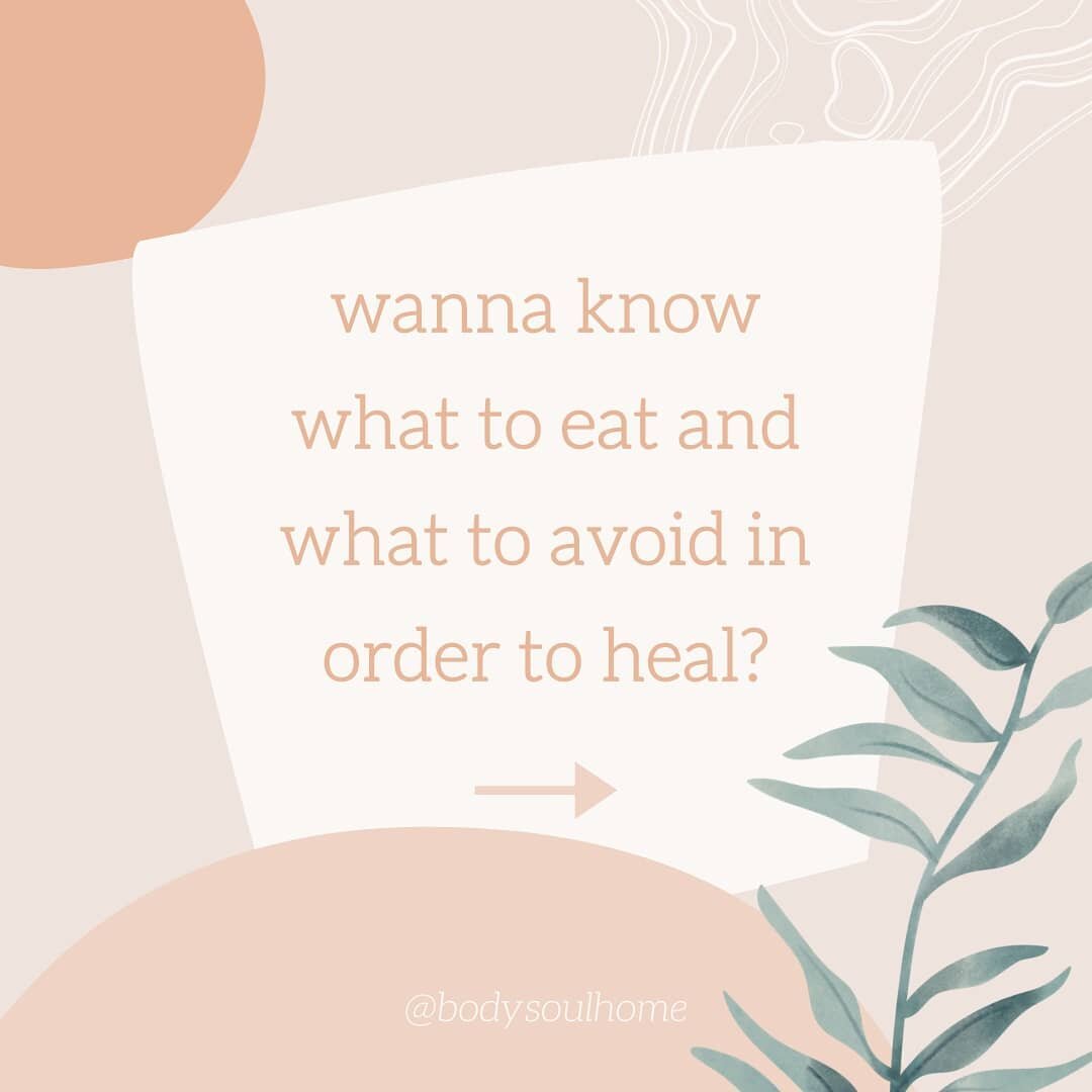 There are many posts out there listing foods you should/shouldn&rsquo;t eat in order to heal. This vs That. Do vs Don&rsquo;t. Bad vs Good. Are these lists helpful?

In my opinion, if you see an influencer or nutritionist posting this sort of content