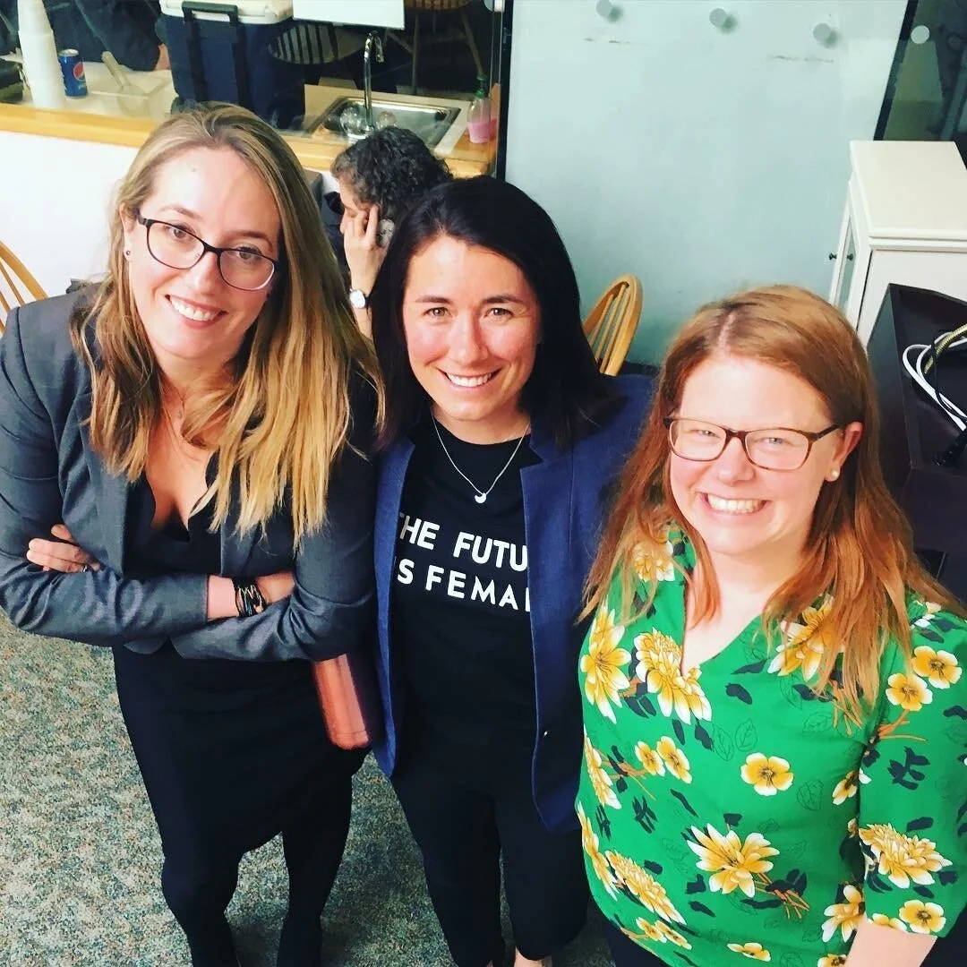 Cara Cookson, Sarah, and Sarah Buxton