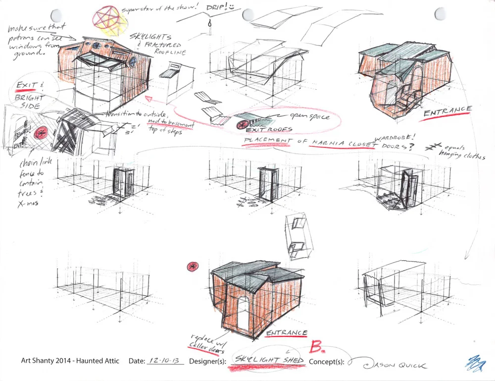 Second round: exterior concepts.
