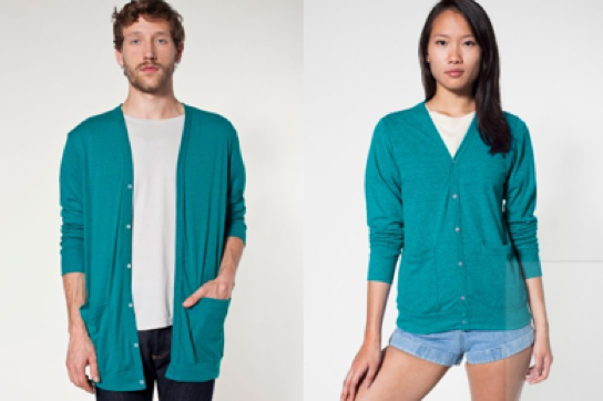 American Apparel Unisex Tri-Blend 