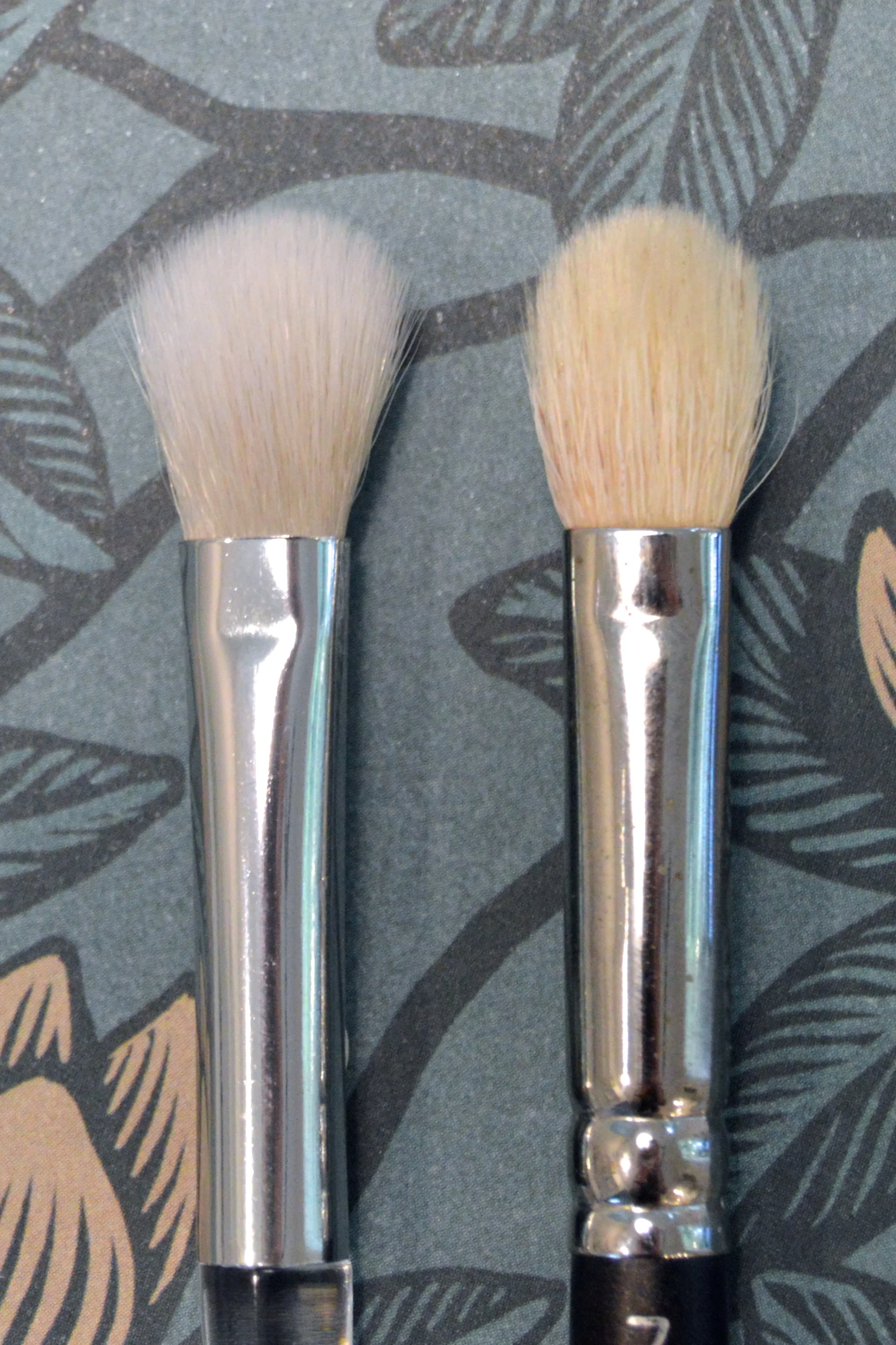 e.l.f. on the left, MAC on the right