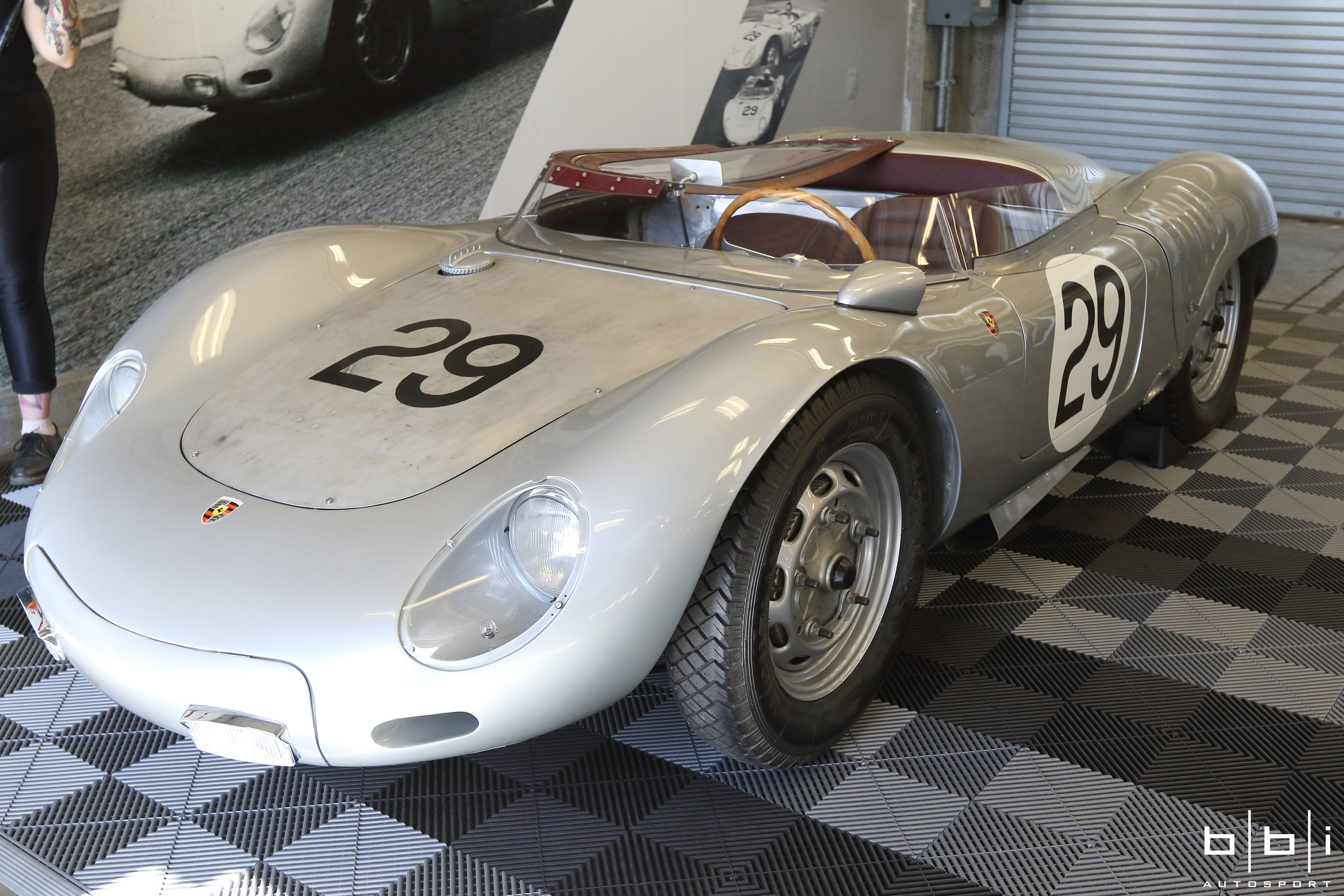 #29 Porsche 718 RSK. Driven by Jean Behra & Hans Herrmann & took 1st in class and 3rd overall at the 1958 24 Hours of Lemans.