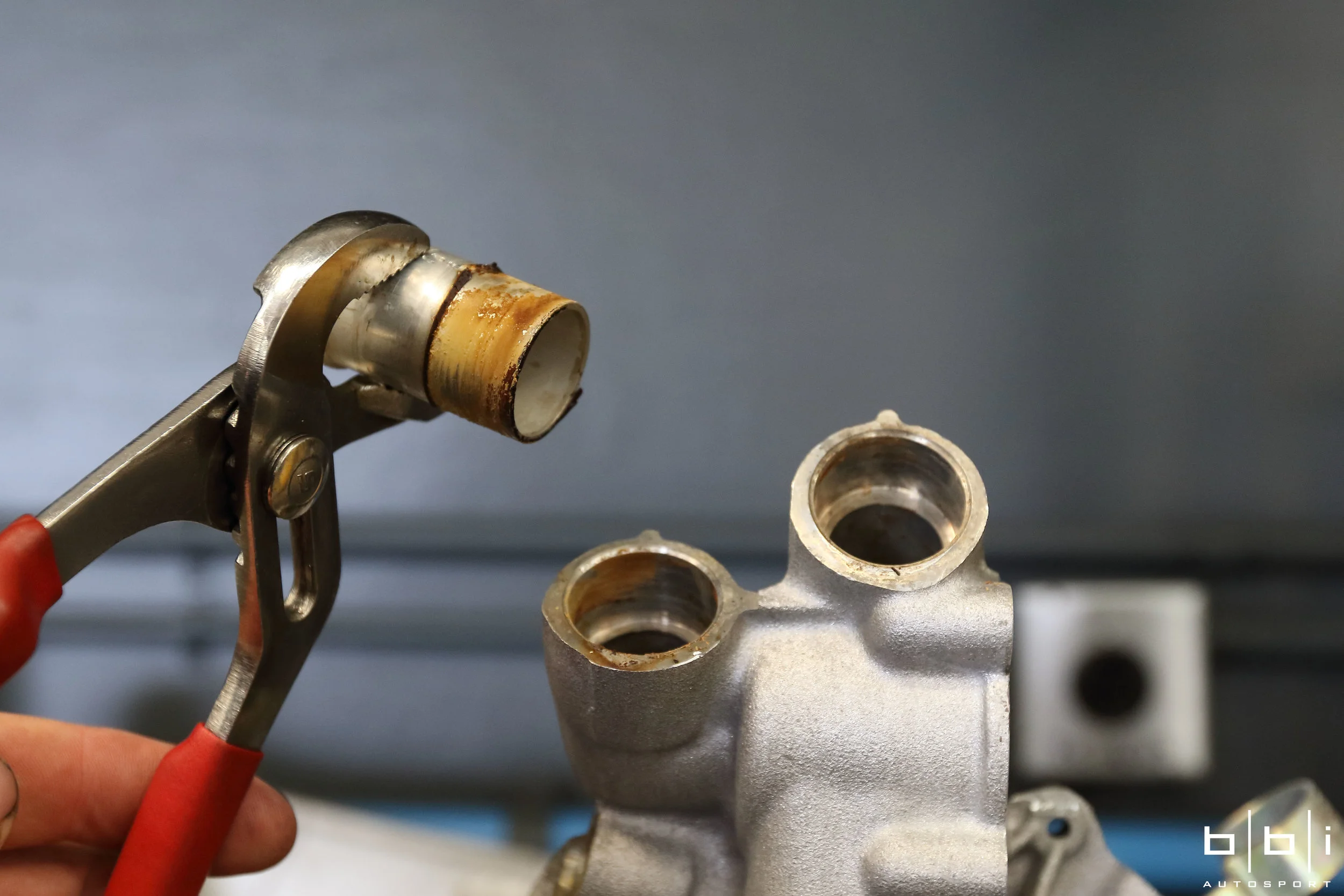 Removing the Old Inserts Held by Adhesives
