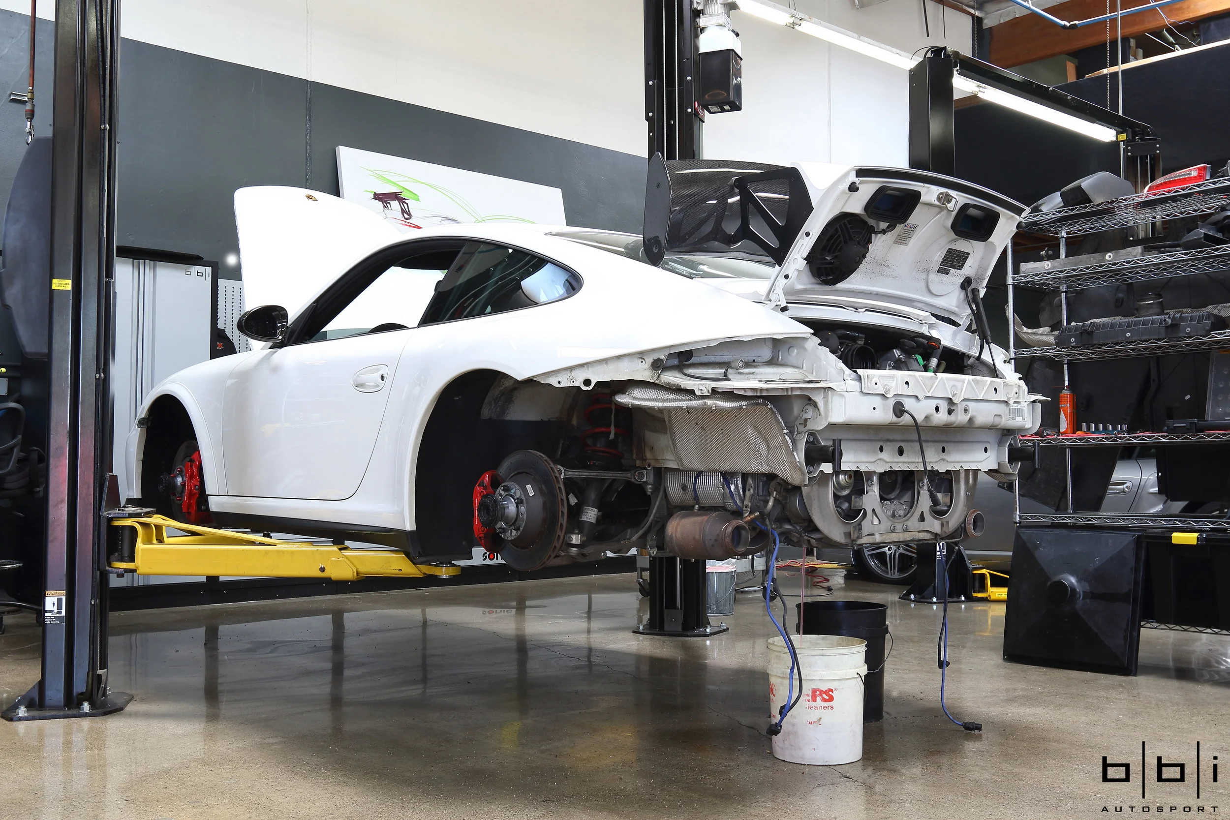 Rear Braided Brake Lines Stainless Hel Performance Porsche 997 Turbo GT2 Front