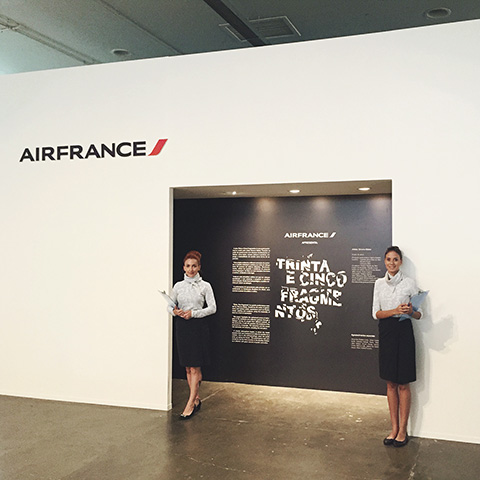 TRINTA E CINCO FRAGMENTOS @AIRFRANCE