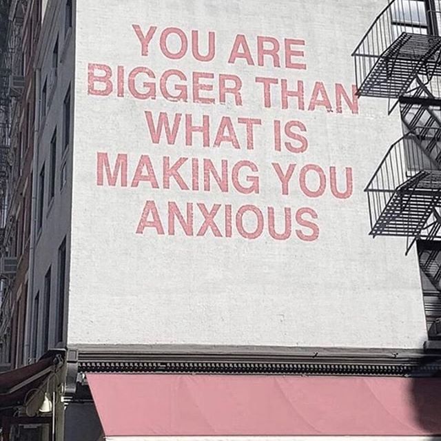 Ain&rsquo;t that the truth? 🙌🏻 Just a little reminder before bed that you are definitely bigger than your body gives you credit for! 💓 We all ride the struggle bus sometimes, but discovering within yourself that you are stronger than your fears is