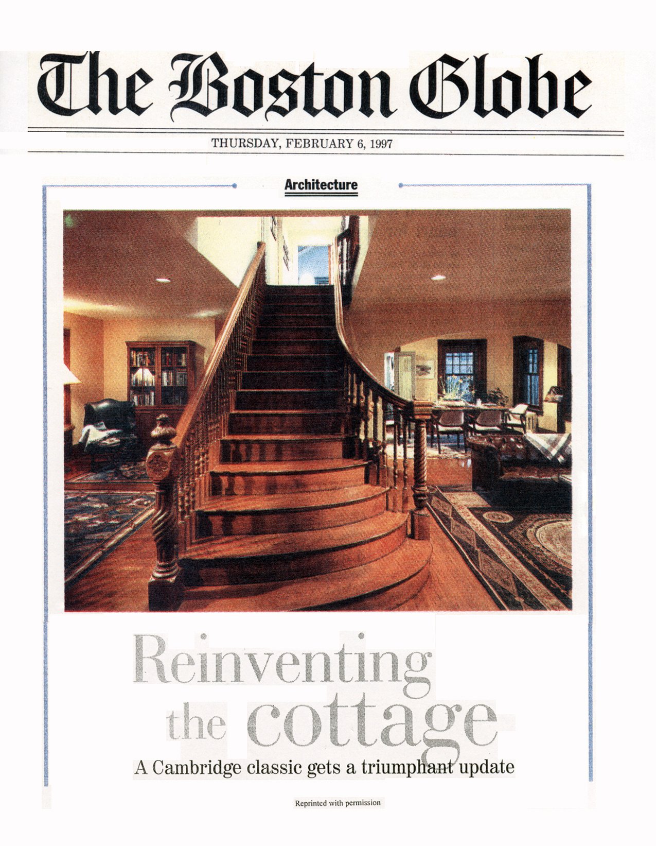 THE BOSTON GLOBE - February 1997