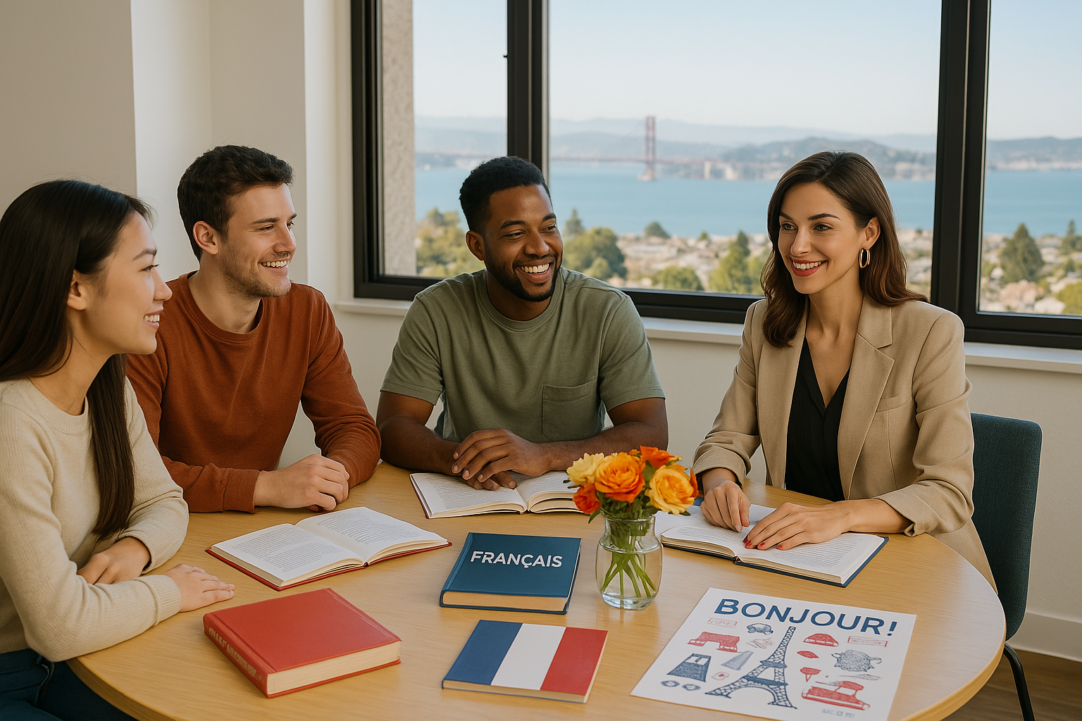 Why Taking In-Person French Classes Beats Any App—Especially in the Bay Area