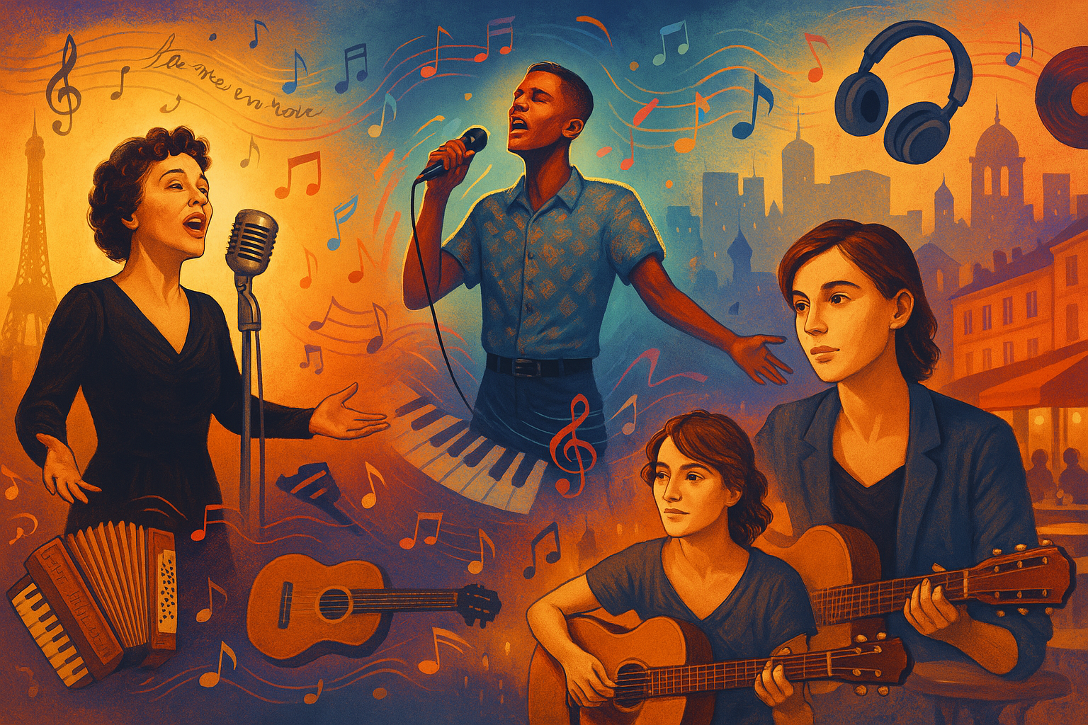 From Stromae to Edith Piaf: Songs That Help You Learn French
