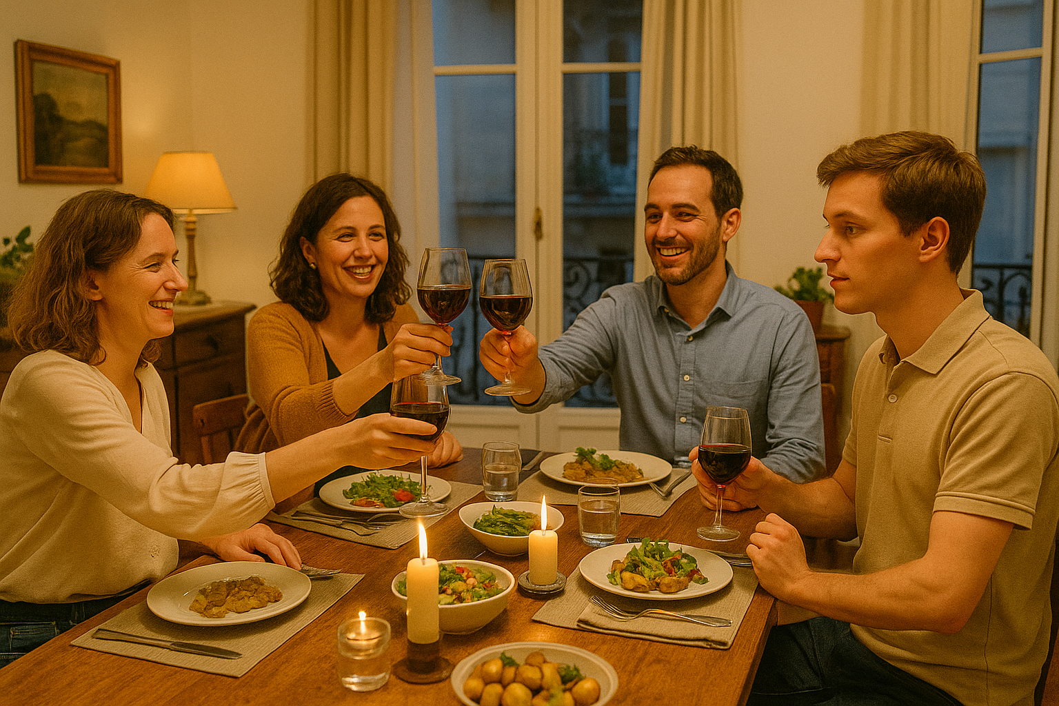 How to Survive Your First French Dinner Party