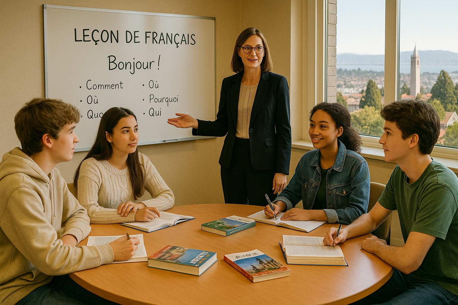 Best Online French Course for Teens in Berkeley and Oakland