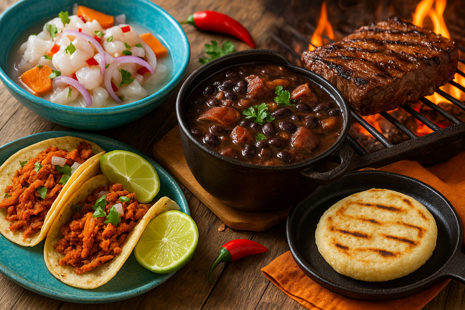Latin America on a Plate: Iconic Dishes from 10 Countries
